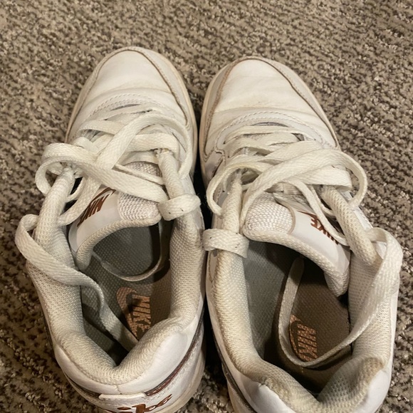 Rose Gold Nike Sneakers - Picture 5 of 6